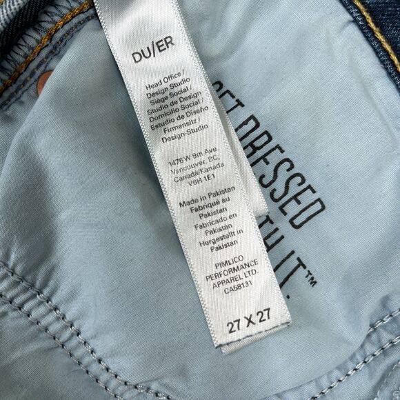 DUER High Rise Straight Leg Jean - Picture 12 of 15